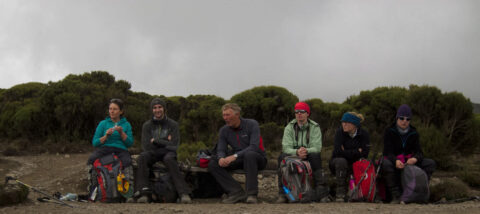 Sherril, James, Bob, Jackie, Kath, Gemma